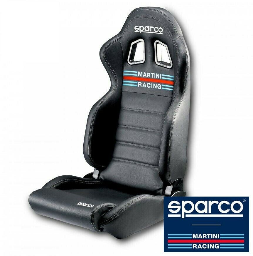 SPARCO MARTINI RACING R100 Racing Tuning Seat Black STOCK