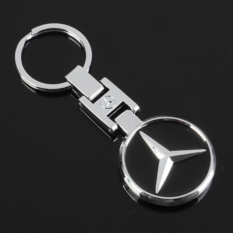 Metal Car Home Keychain Key Chain Ring Gift for Mercedes-Benz AMG Sport Edition