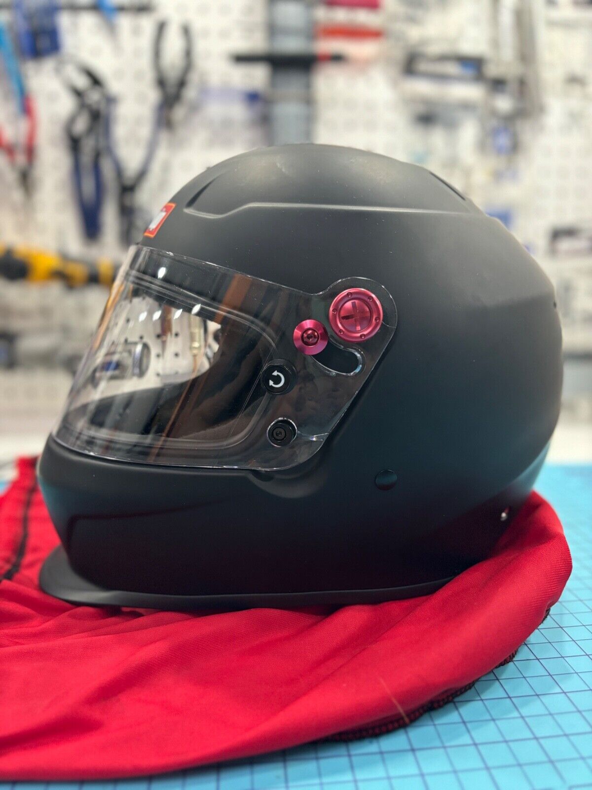 RaceQuip SQ267089 SA-2020 Small Pro20 Full Face Helmet Flat Black