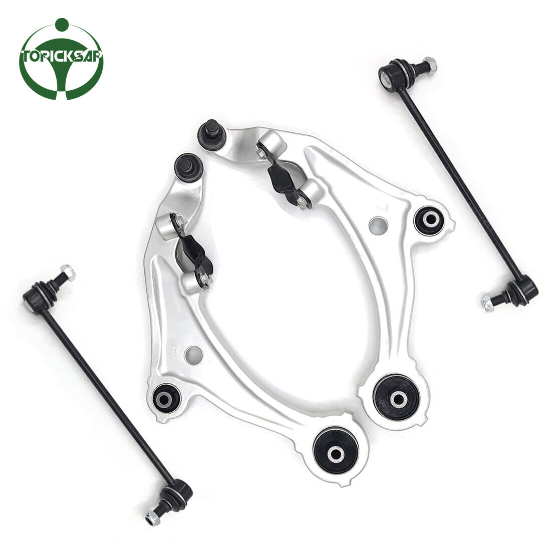 4PC Control Arm Ball Joint  Sway Bar Link Kit For  2009-2014 Nissan Murano