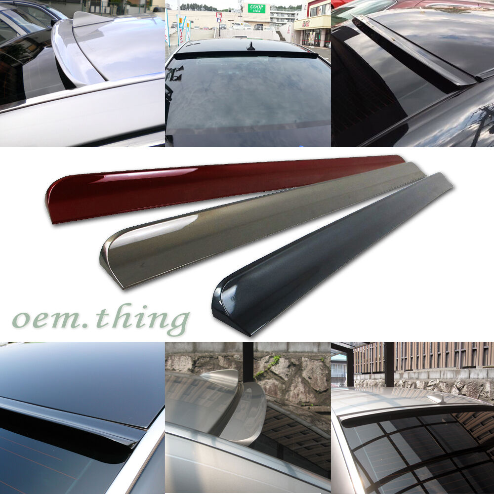 PAINTED Fit FOR BMW E63 Coupe 6-Series Rear Roof Window Sport Spoiler 650i 04-10