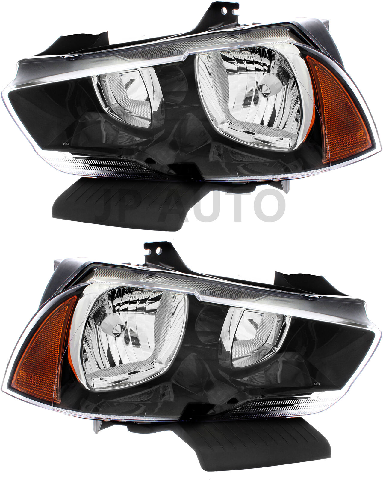 For 2011-2014 Dodge Charger Headlight Halogen Set Driver and Passenger Side