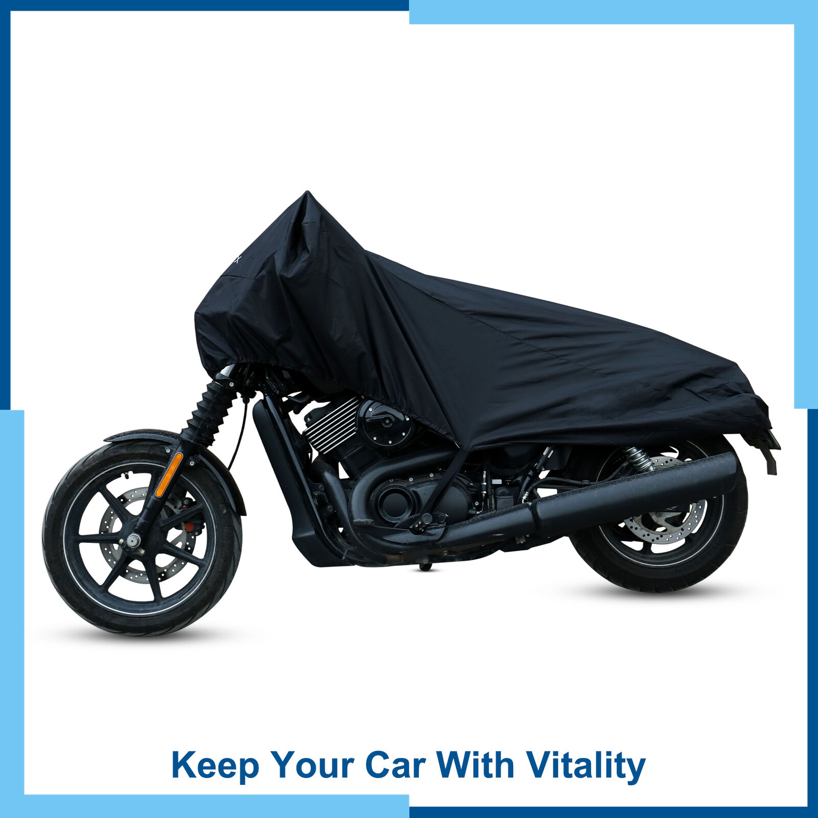 Pack(1) M Motorcycle Half Cover Lightweight Waterproof Rain Dust UV Protector