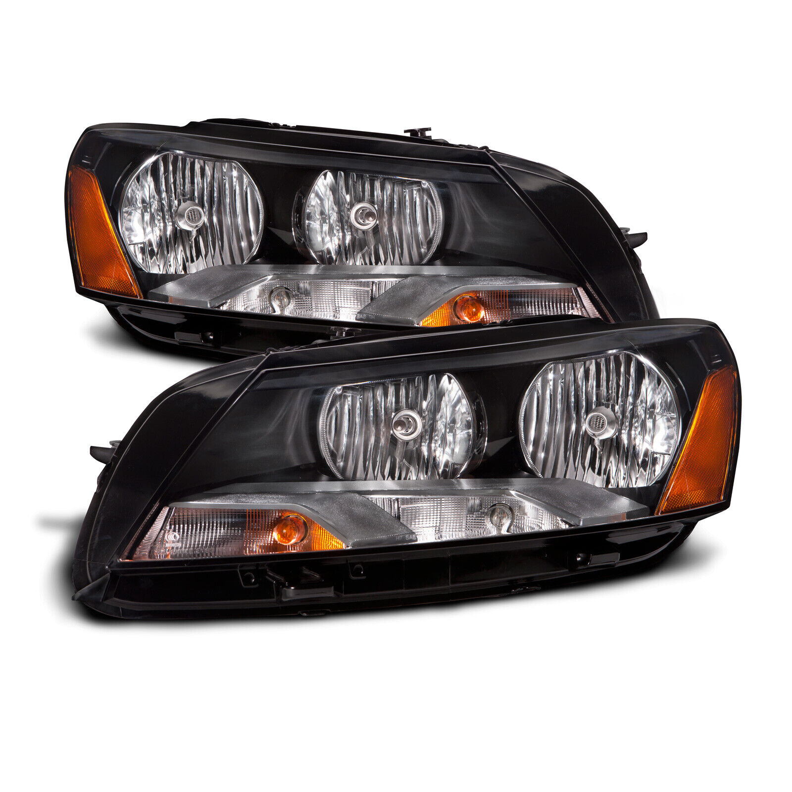 Fits 12-15 Volkswagen Passat Pair Set HeadlightsHeadlamps