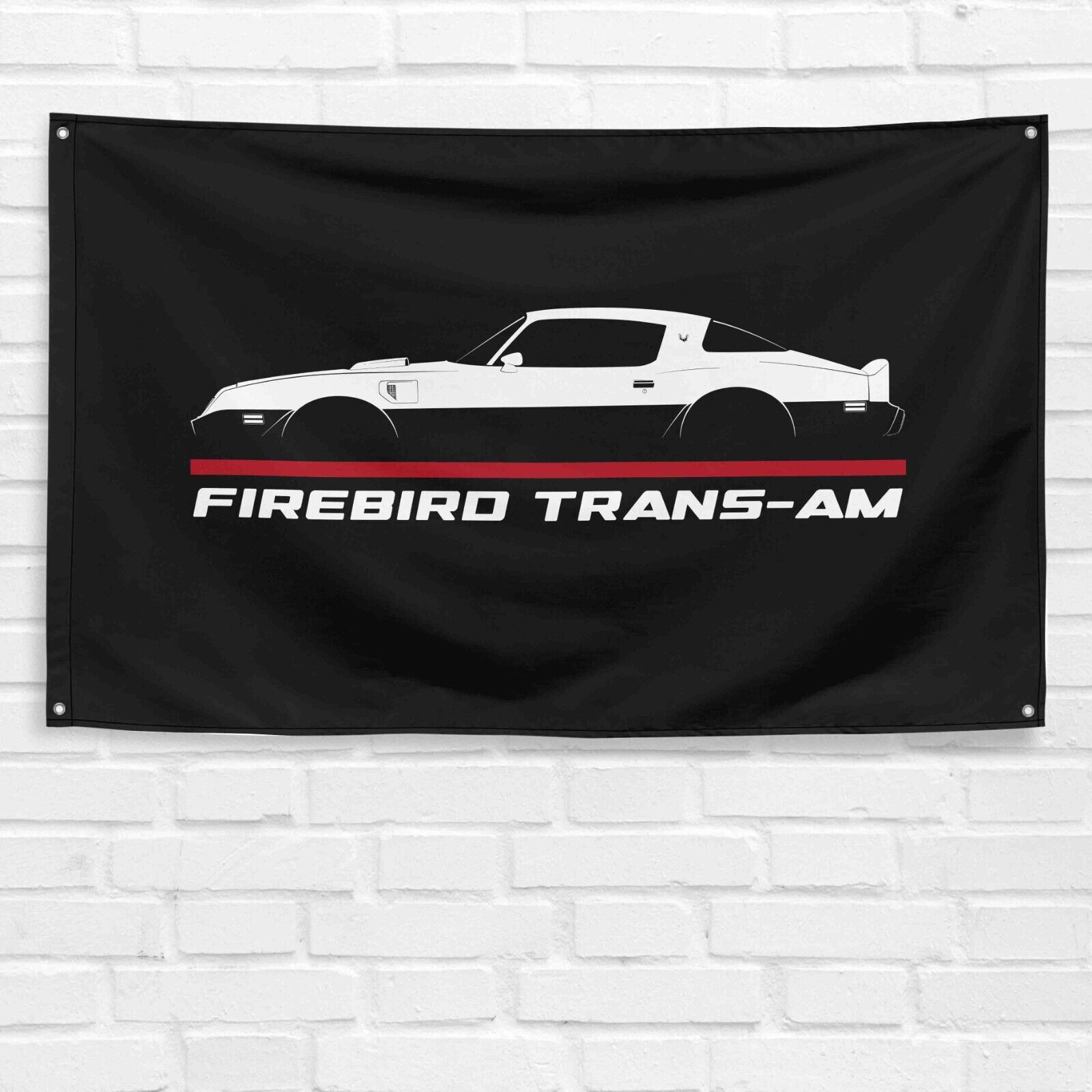 For Pontiac Firebird Trans-Am 1979-1981 Enthusiast 3x5 ft Flag Banner Gift