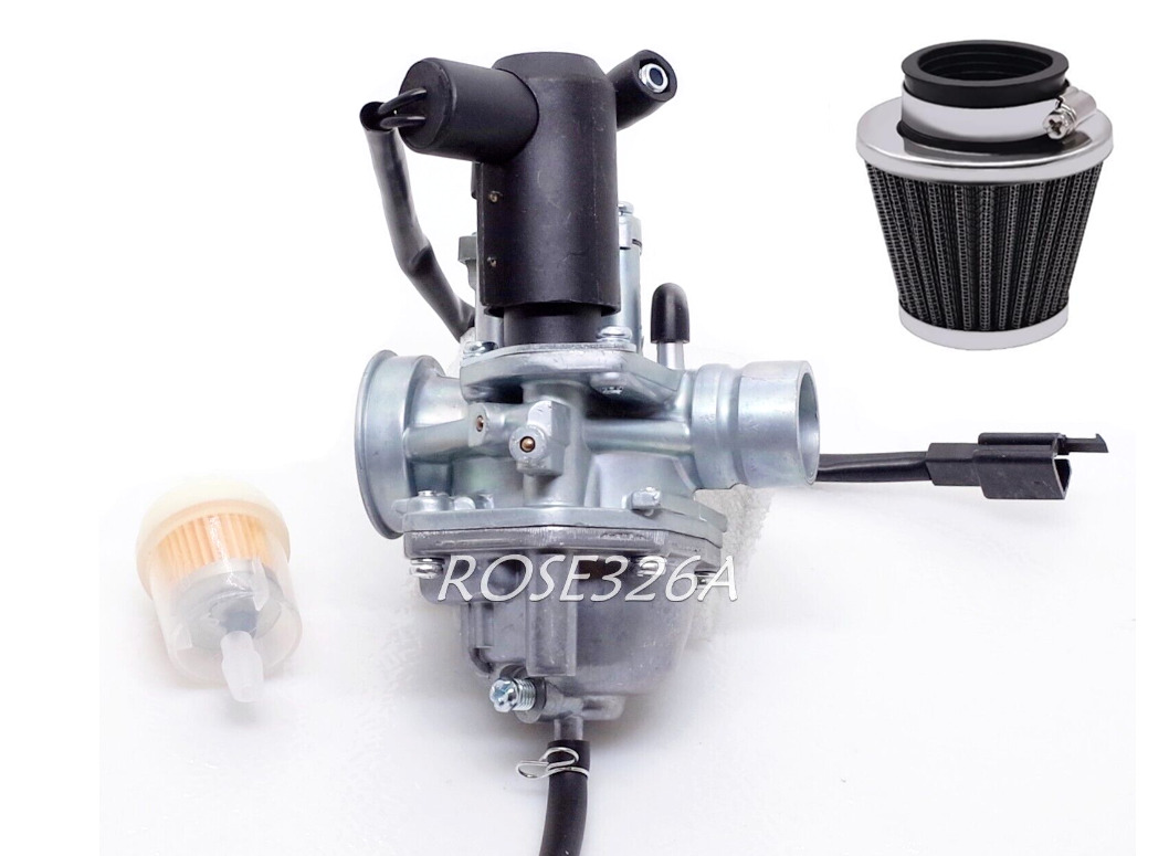 Carburetor + Filter ETON Viper 50cc 90cc 2-Stroke RXL50 RXL90（electric choke）