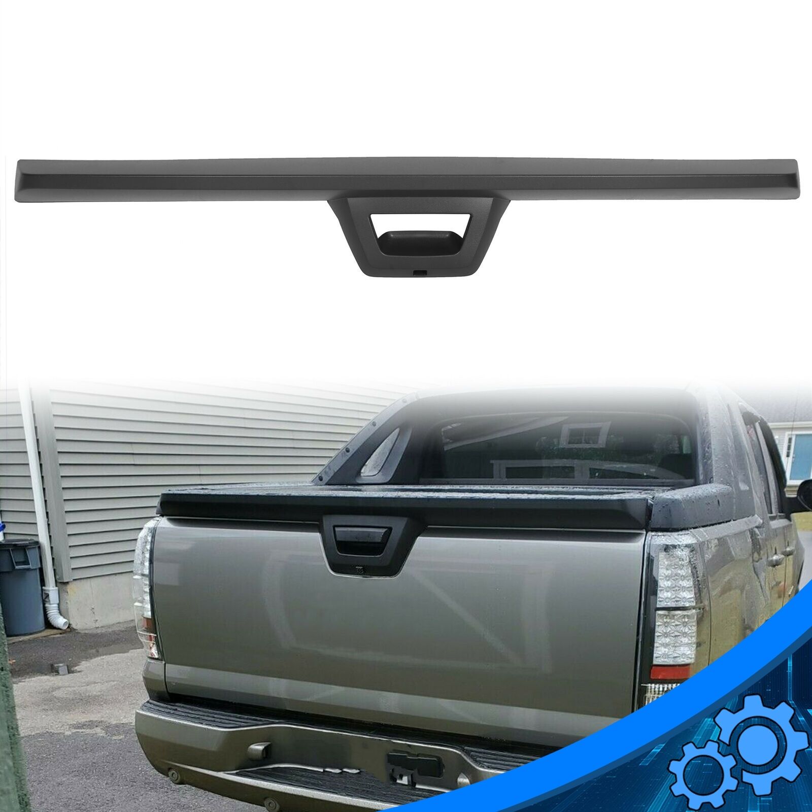 NEW Rear End Tailgate Spoiler Molding Trim For 07-13 Avalanche Escalade
