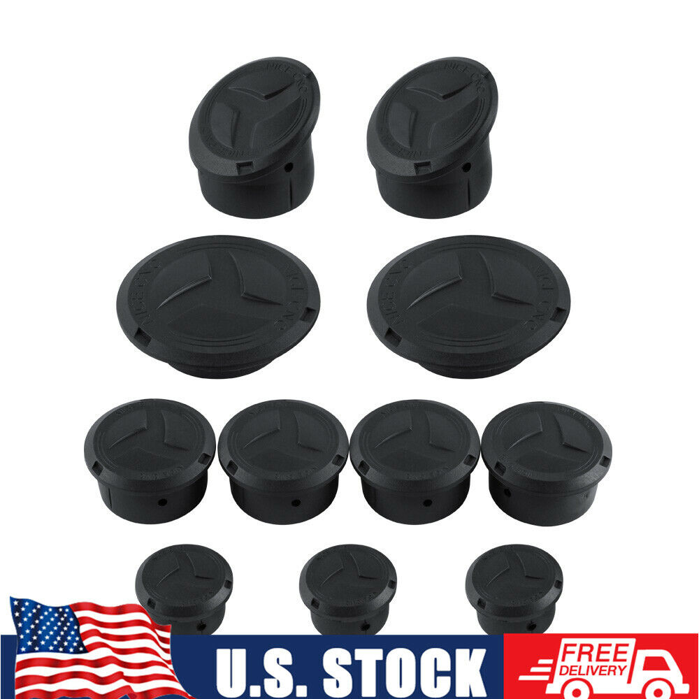 11PCS Frame Hole Caps Covers Plugs Guard For BMW R1250GS/R1250GS Adventure TPU