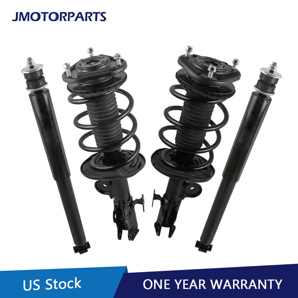 2 Complete Struts 2 Shock Absorbers For 08-15 Scion xB Wagon FWD Front & Rear