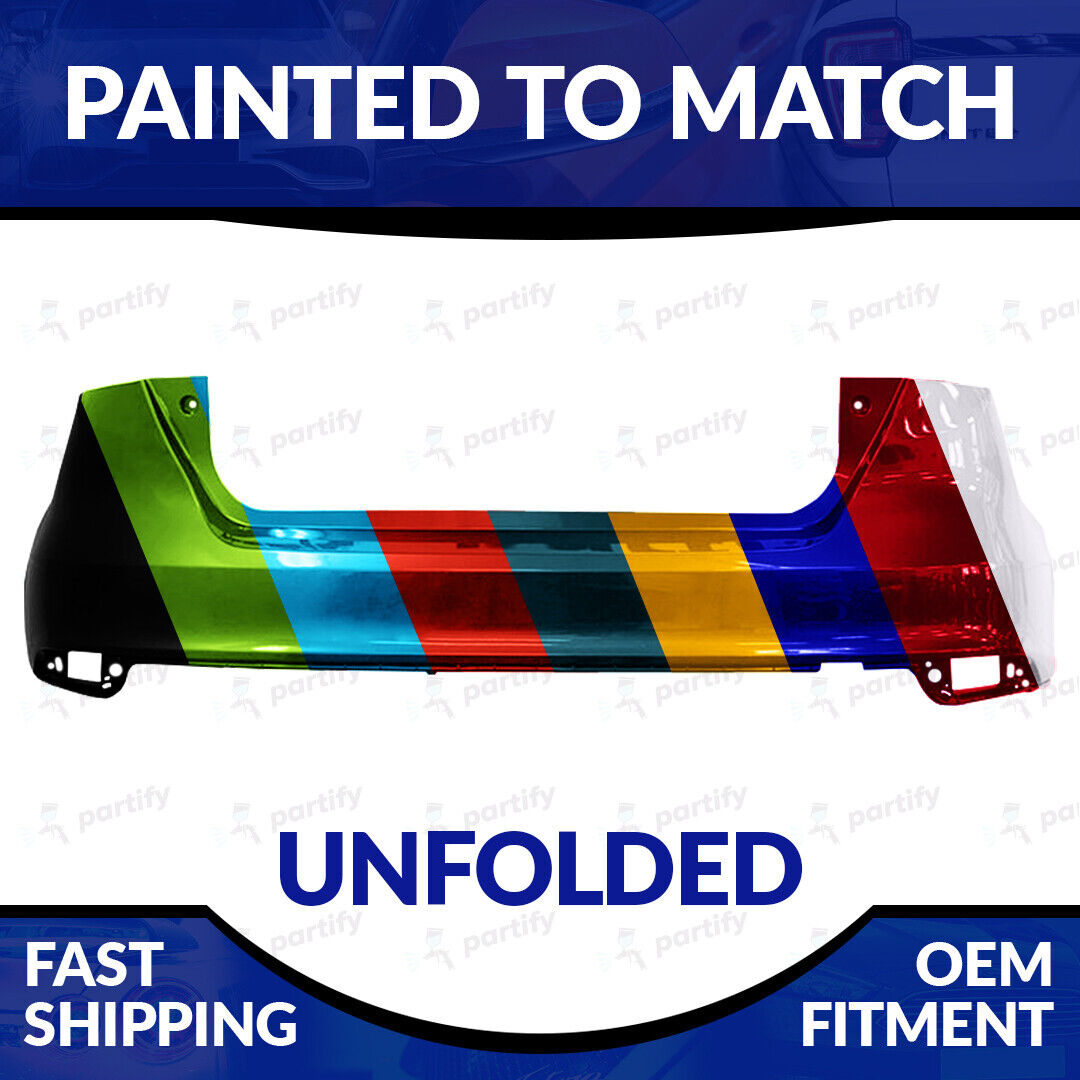 NEW Painted 2015-2018 Ford Focus Hatchback Non-RS Rear Bumper W/O Sensor Holes