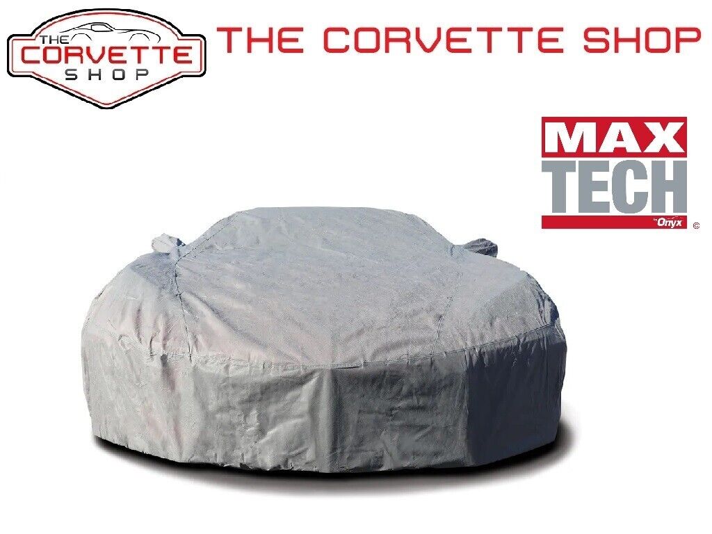 Corvette Max Tech Car Cover C8 2020-24 Most Popular Indoor Outdoor 4 Layers