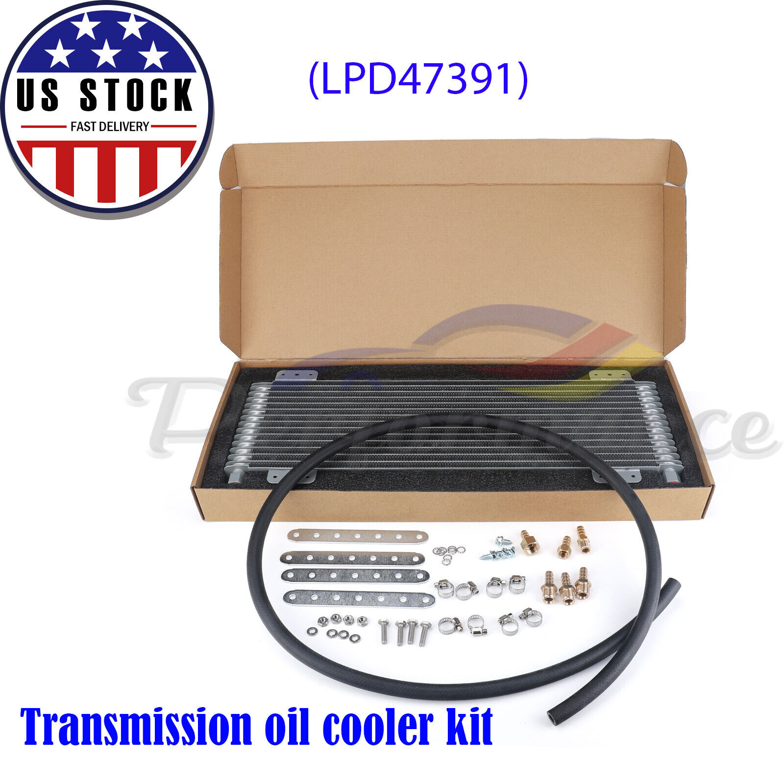 For Tru-Cool LPD47391 40,000 40k GVW Transmission Oil Cooler Low-Pressure Drop