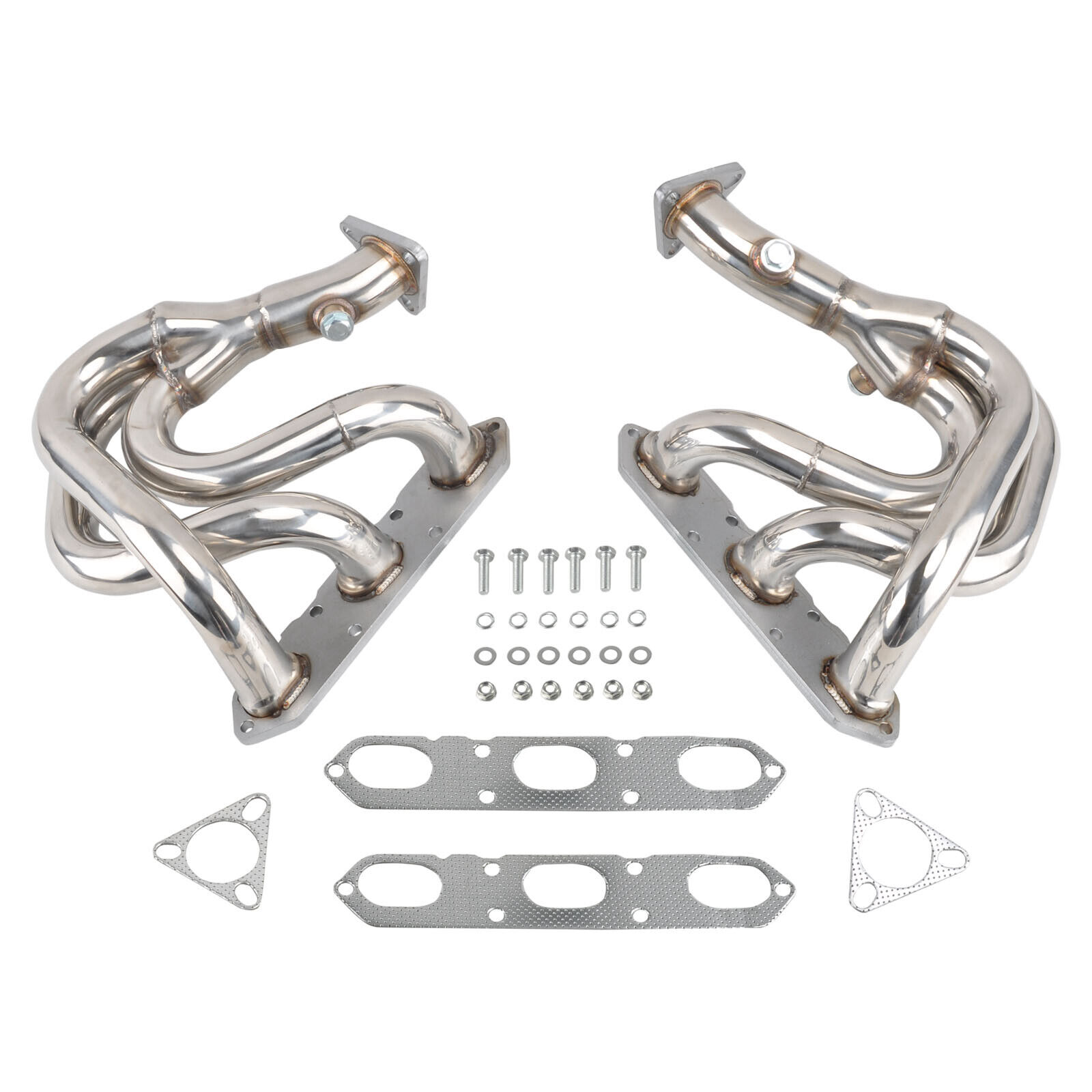 Stainless Steel Exhaust Manifold Fits Porsche Boxster 986 2.5L & 2.7L 1997-2004