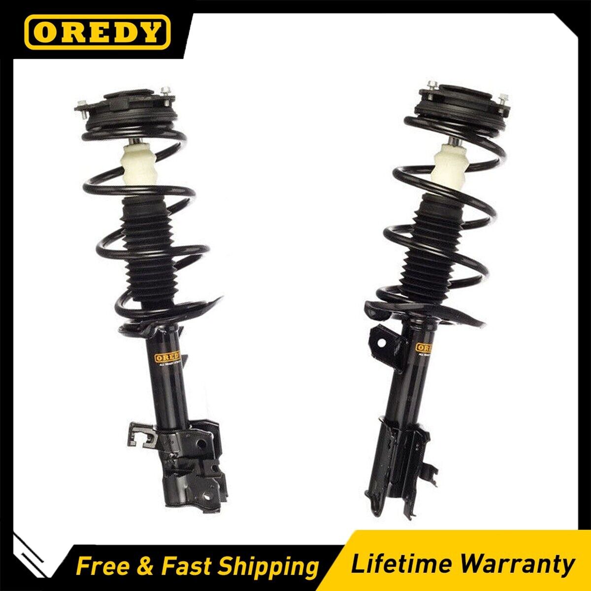 Pair Front Right & Left Struts for 2008 2009 2010 2011 2012 Nissan Rogue