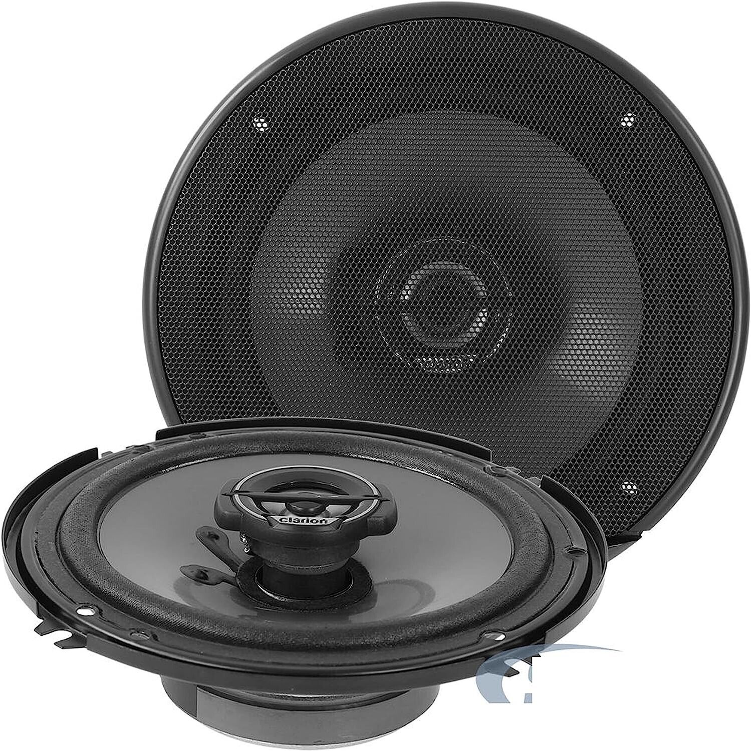 Clarion SRG1623R 80 Watts 6.5-Inch 2-Way SRG Series Car Audio Coaxial Speakers
