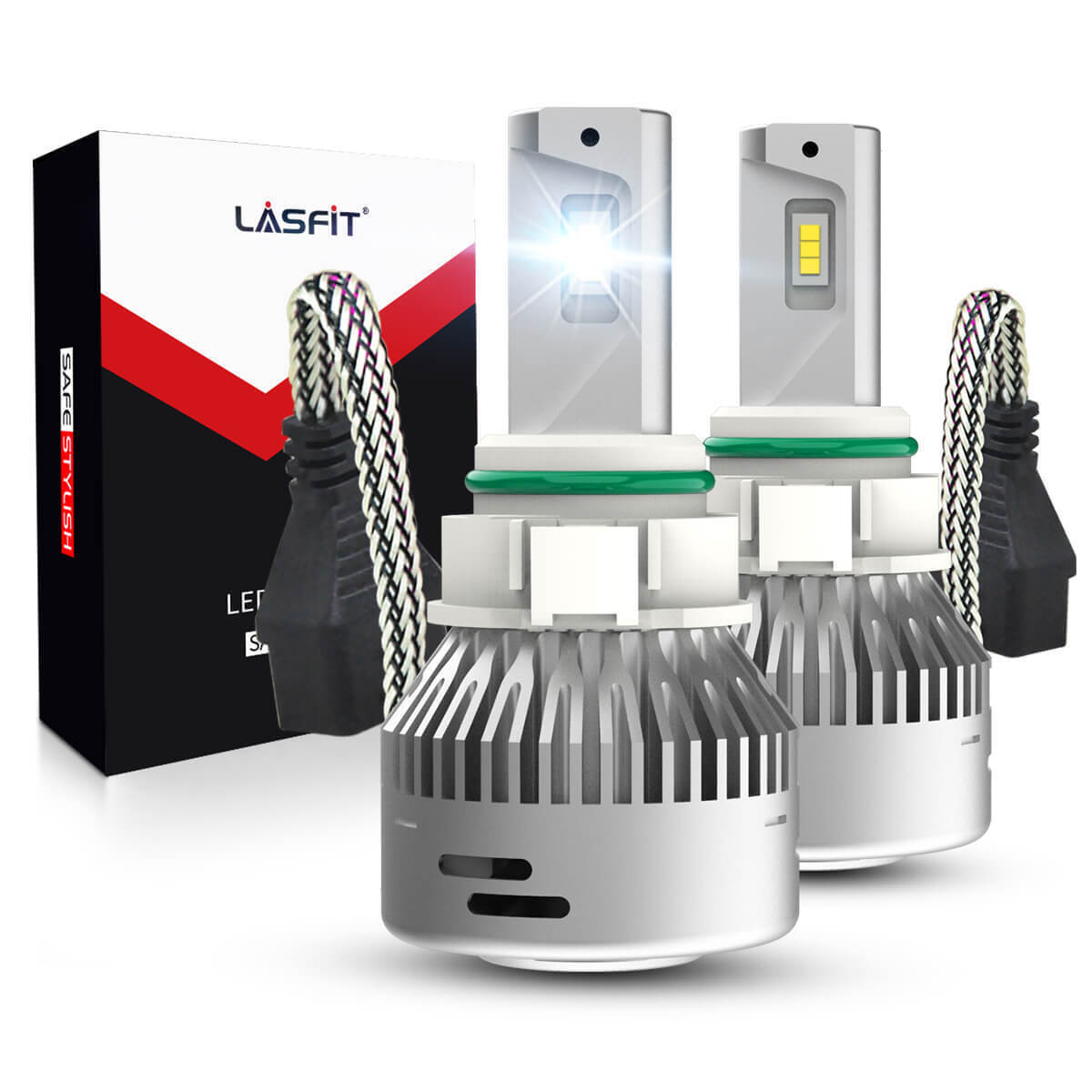 LASFIT 5202 LED Fog Light Bulb for GMC Sierra 1500 2007-15 Yukon XL 07-13 6000K