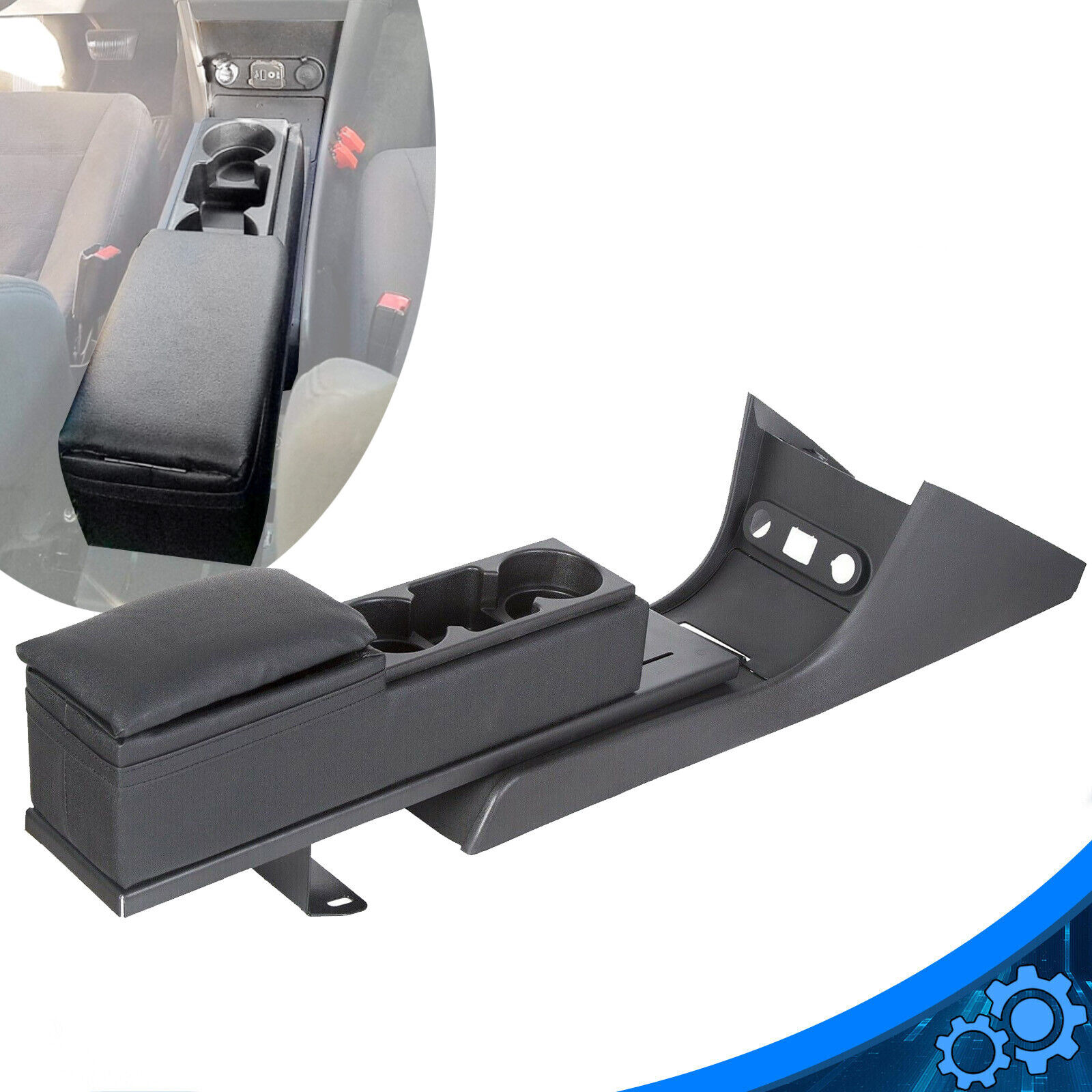 For 2011-2020 Dodge Charger Police Mini Center Console Kit with Plate and Trim