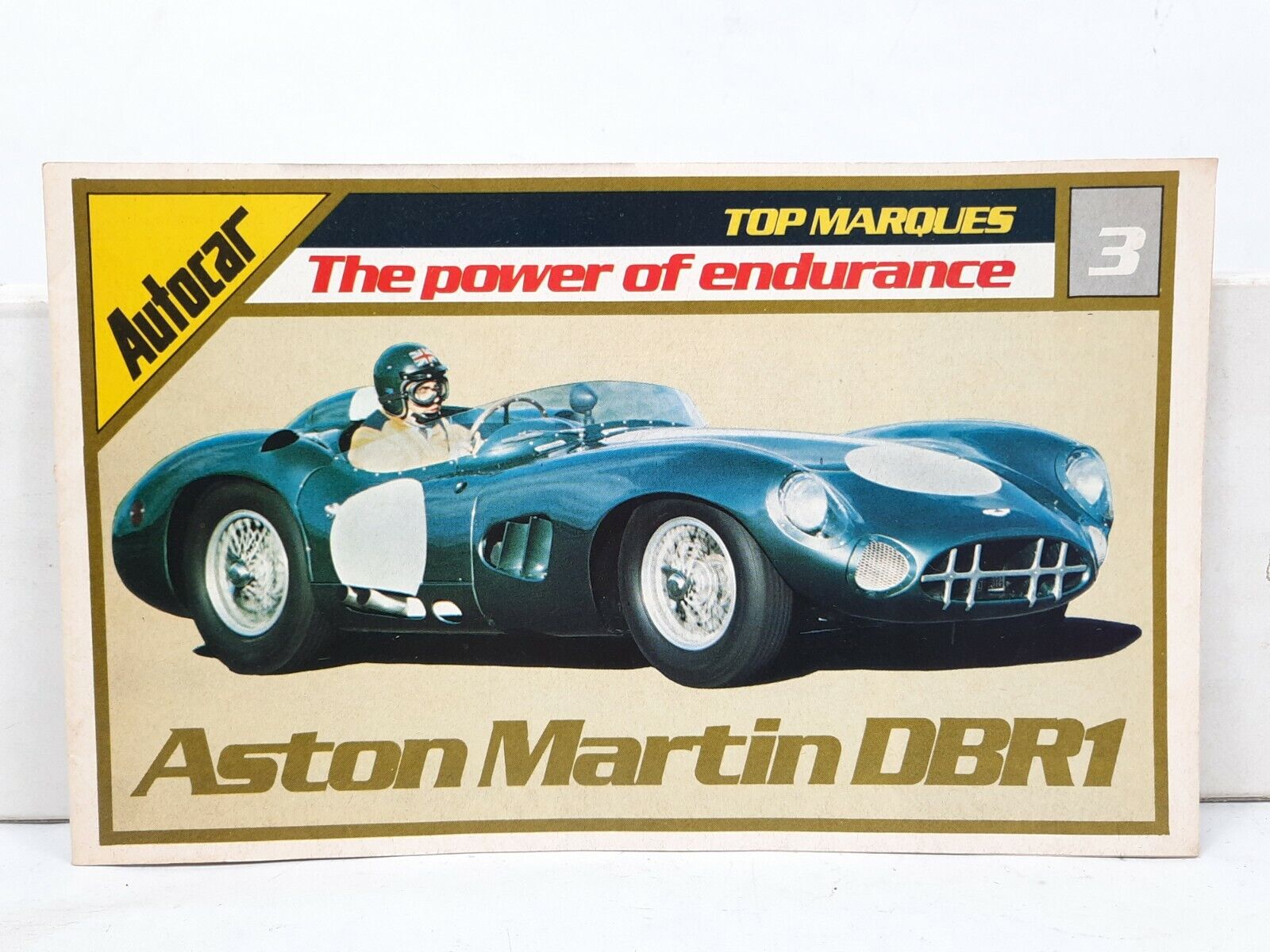 Top Marques Autocar Aston Martin DBR1 Brochure 24 Pages Original EXC COND 