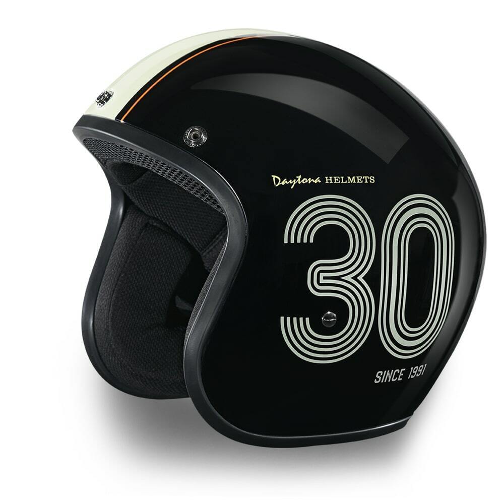 Daytona Helmets CRUISER- DAYTONA 30TH Vespa DOT Motorcycle Helmet