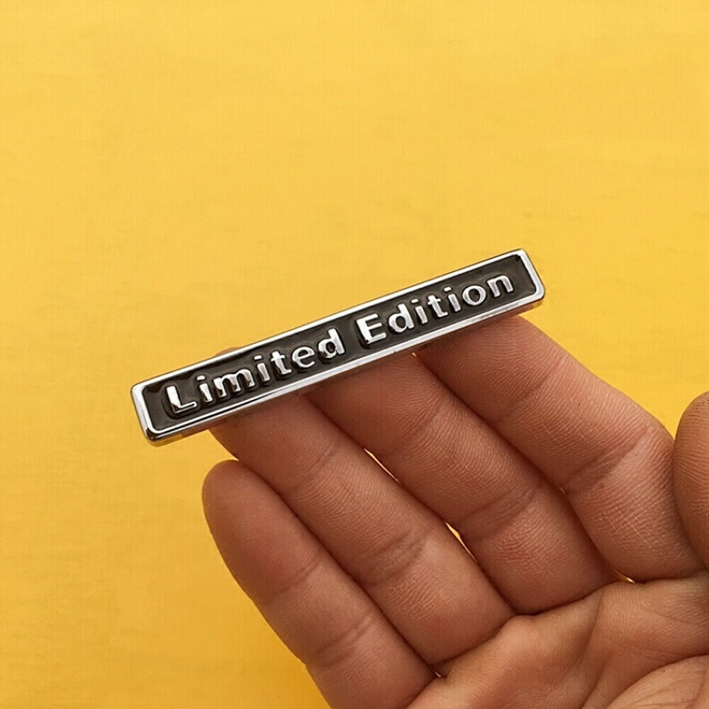 Car Sticker Plating 3D Metal LIMITED EDITION Logo Emblem Badge Decal Accessories