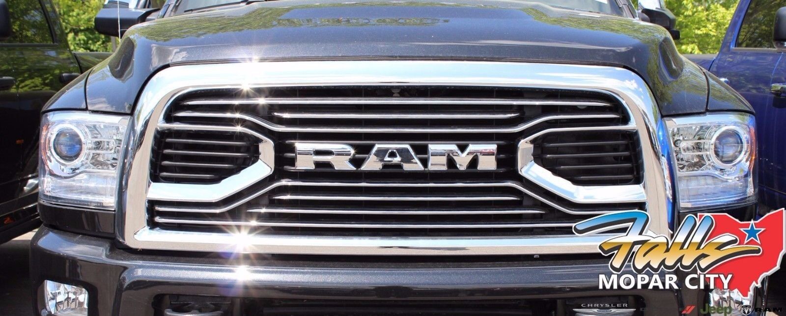 2013-2018 Dodge RAM 2500-5500 Chrome Laramie Limited Front Grille MOPAR OEM