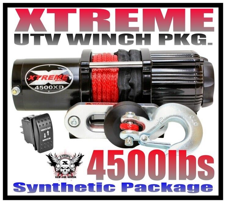 XTREME WINCH 4500LB POLARIS 10-23 RANGER FULL & MIDSIZE 400/500/570/800/EXT/EV