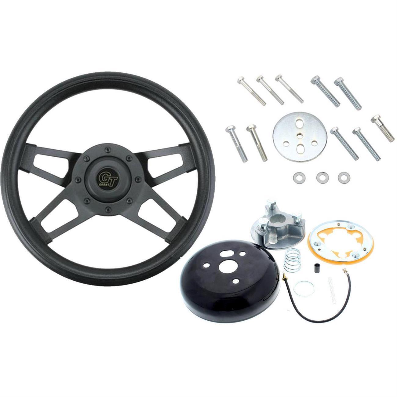 Grant 414 Challenger GT Steering Wheel, 13-1/2 Inch w/Install Kit