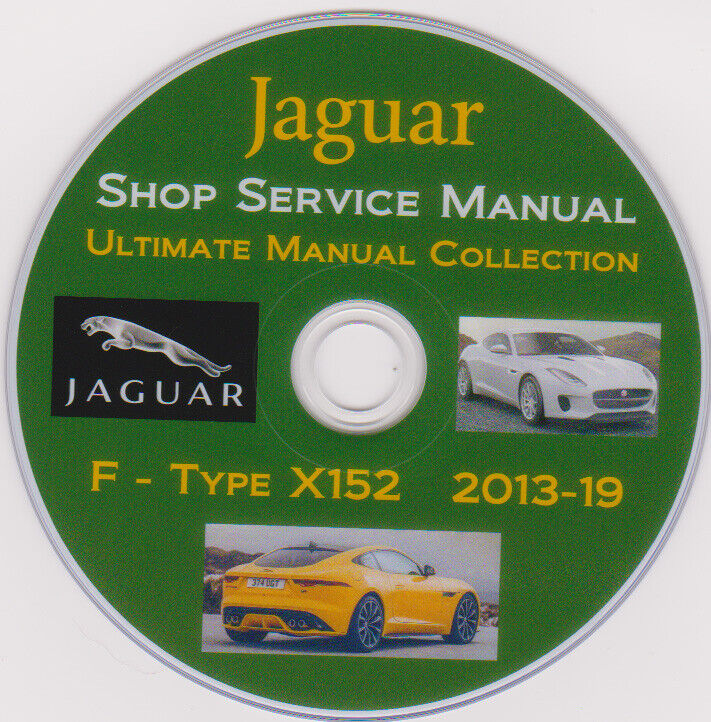 Jaguar F-Type-2013-19 Ultimate SERVICE SHOP & MAINTENANCE MANUAL PLUS EXTRAS 