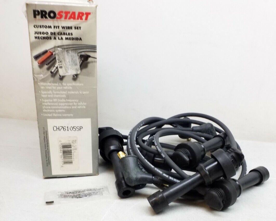 CH76105SP ProStart Custom Fit Wire Set Black 7mm - CH76105SP ProStart Wire Set