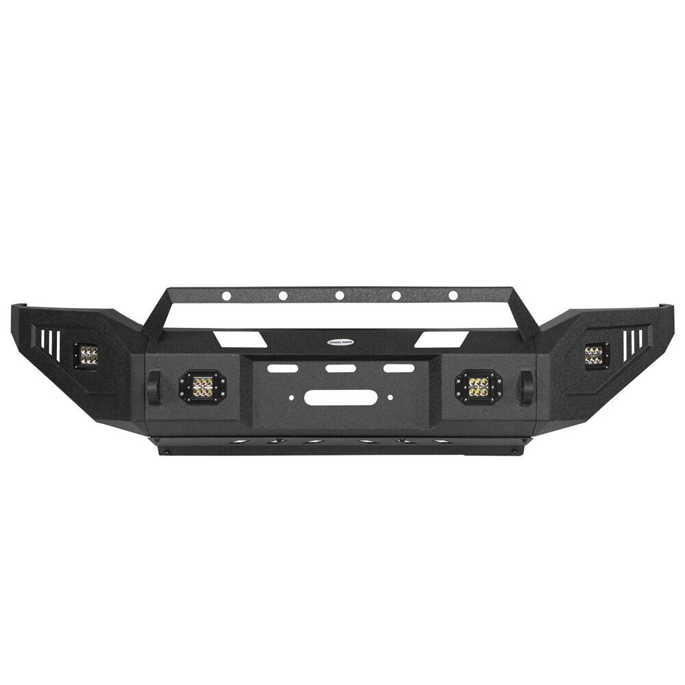 Hooke Road Front Bumper or Rear Bumper w/Led Lights for Toyota Tundra 2007-2013