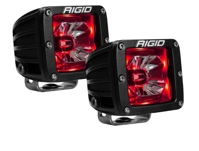 Rigid Industries 20202 Radiance Pod - Red Backlight (Pair) NEW