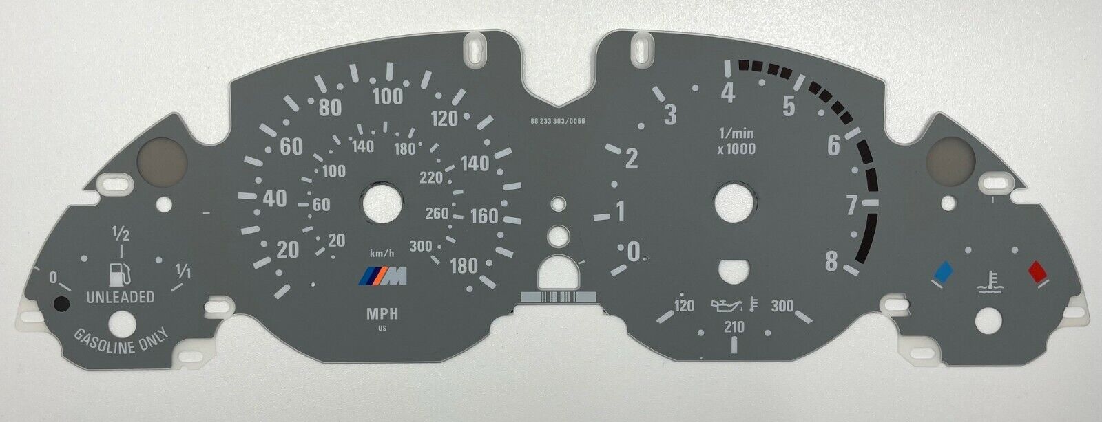BMW M5, E39 - OEM Speedometer dial 190MPH