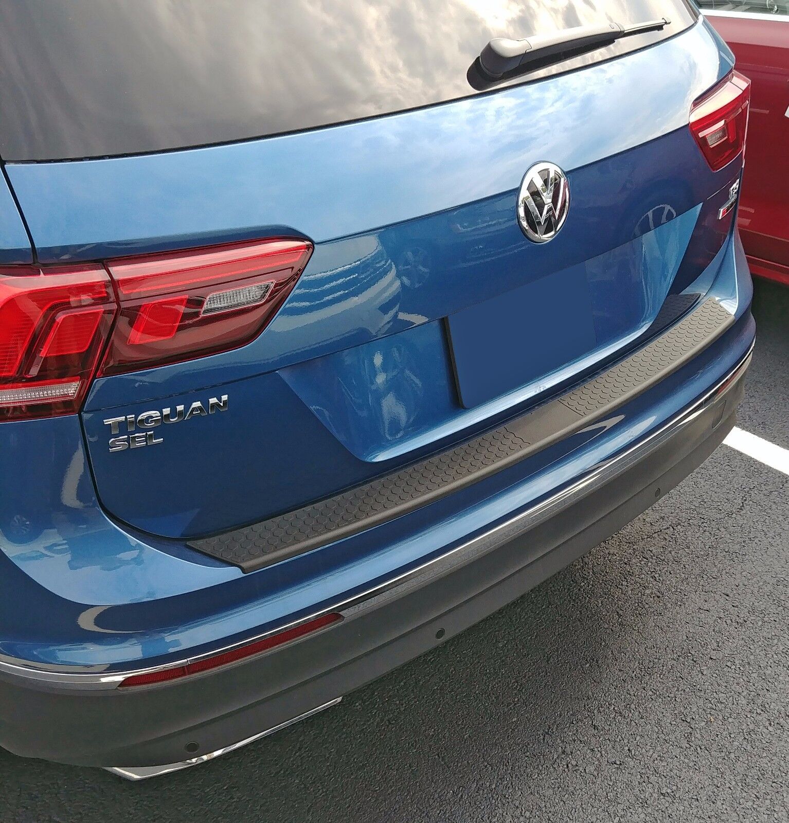 For: Volkswagen Tiguan 2018-2023 Rear Bumper Protector #RBP-005