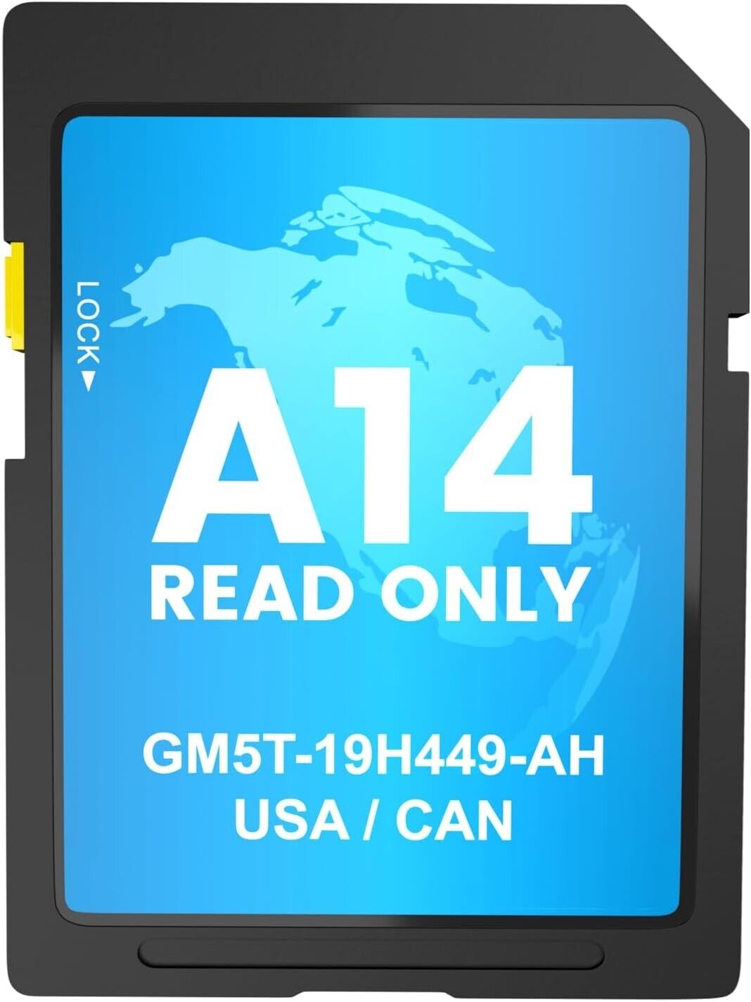 2023 Latest A14 Sync Navigation SD Card GM5T-19H449-AH Compatible with Ford/Linc