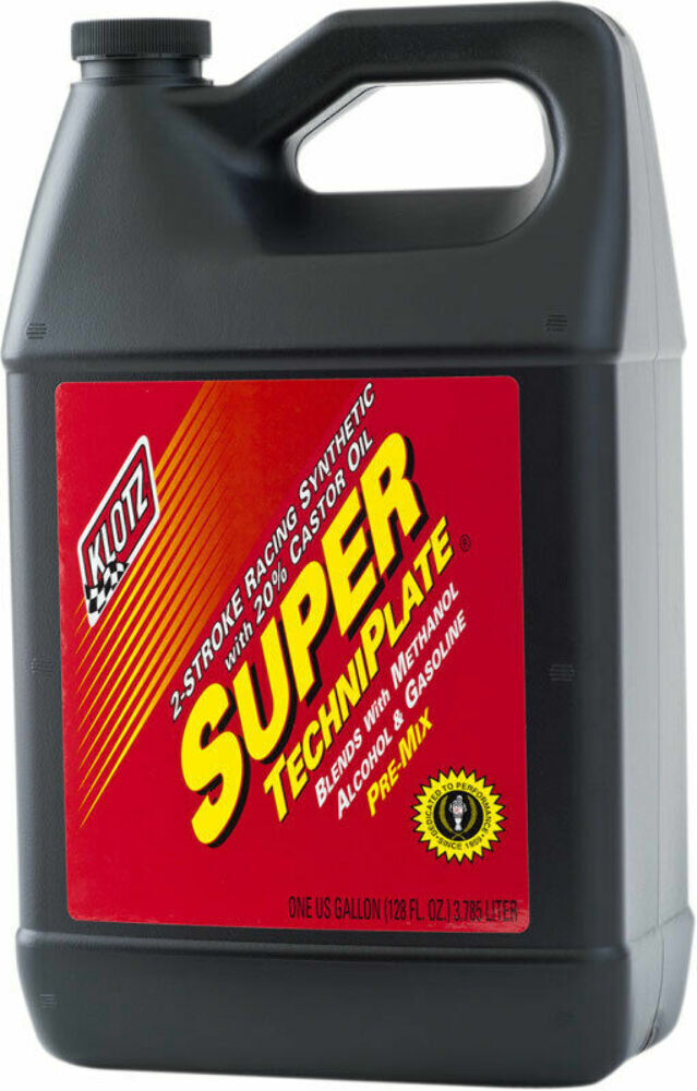 Klotz Oil 2-Stroke Super TechniPlate Pre-Mix Lubricant/Oil | 1 Gallon | KL-101
