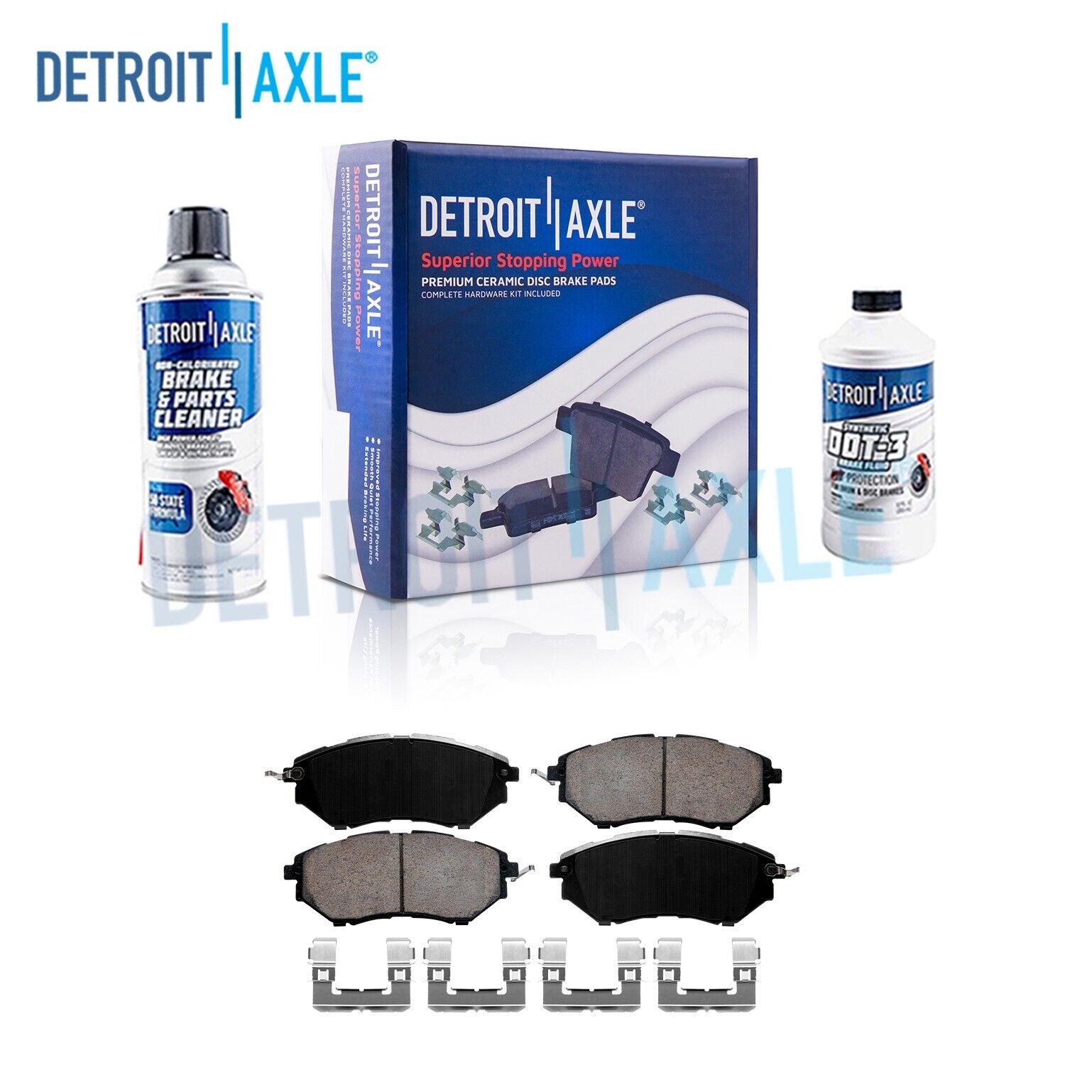 Front Ceramic Brake Pads Kit for Subaru Legacy Outback B9 Tribeca Forester