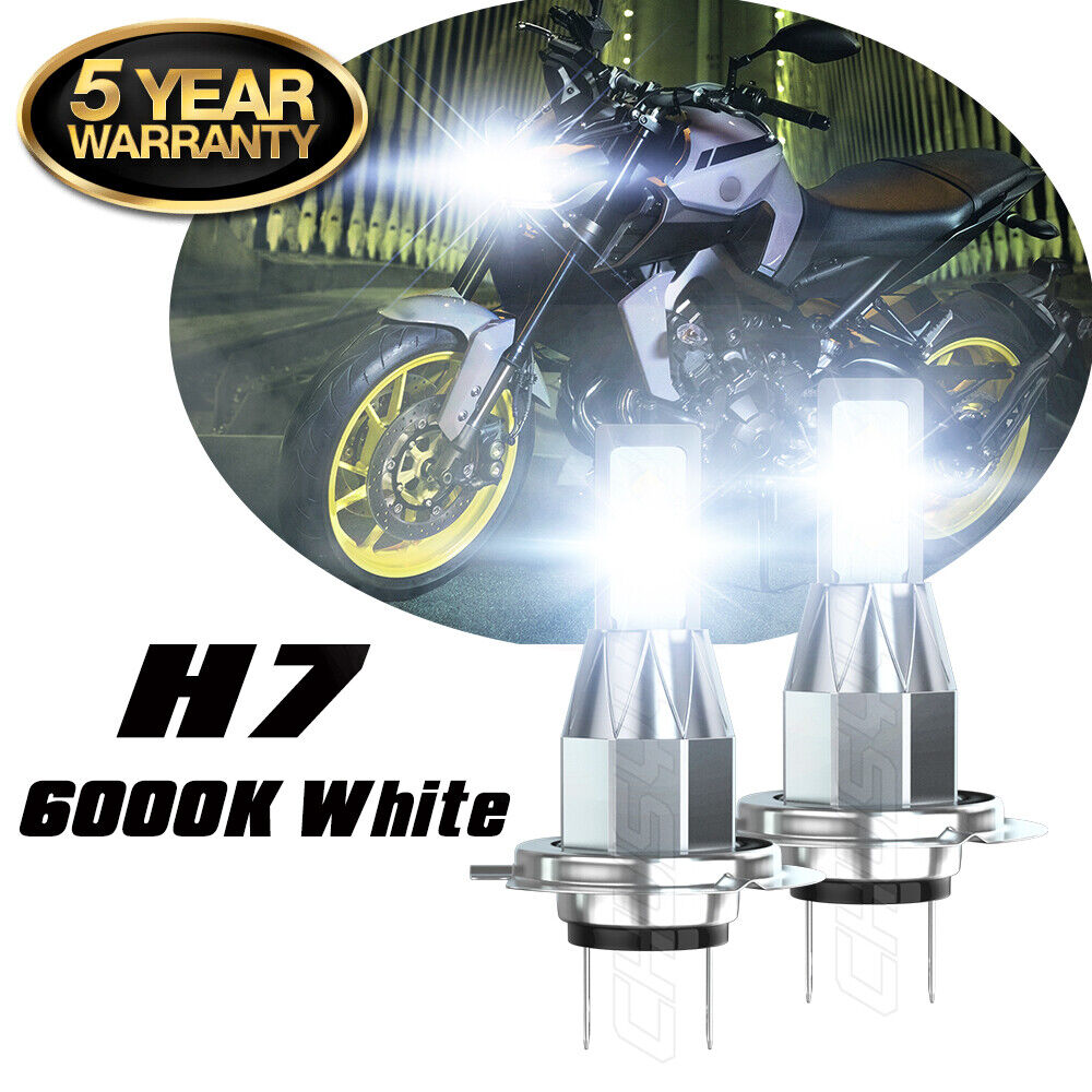 For Benz ML350 2006-2011 2x Combo CSP H7 Headlight High Low Beam White LED Bulbs