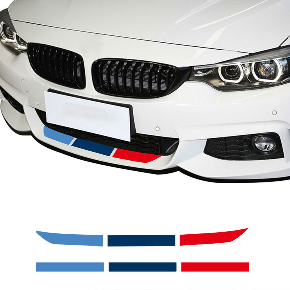 M Power Performance Car Front Rear Bumper Sticker Fits All of Cars Top Quality