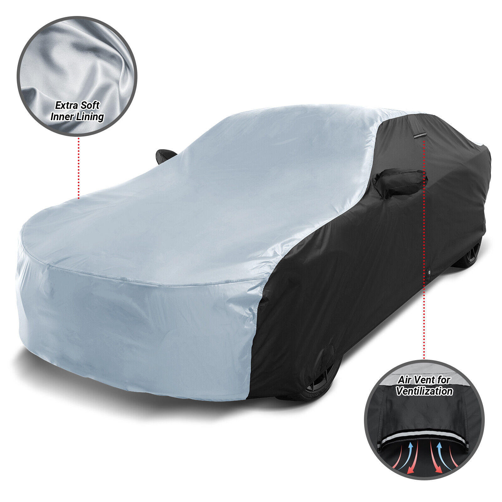 For PORSCHE [968] Custom-Fit Outdoor Waterproof All Weather Best Car Cover
