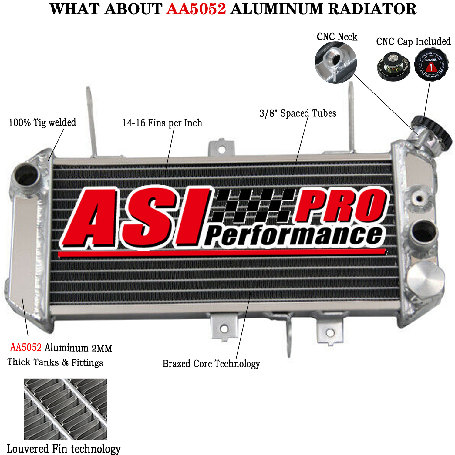 Aluminum Radiator For 2005-2009 2008 SUZUKI SV650S SV-650 K5-K9 SV650