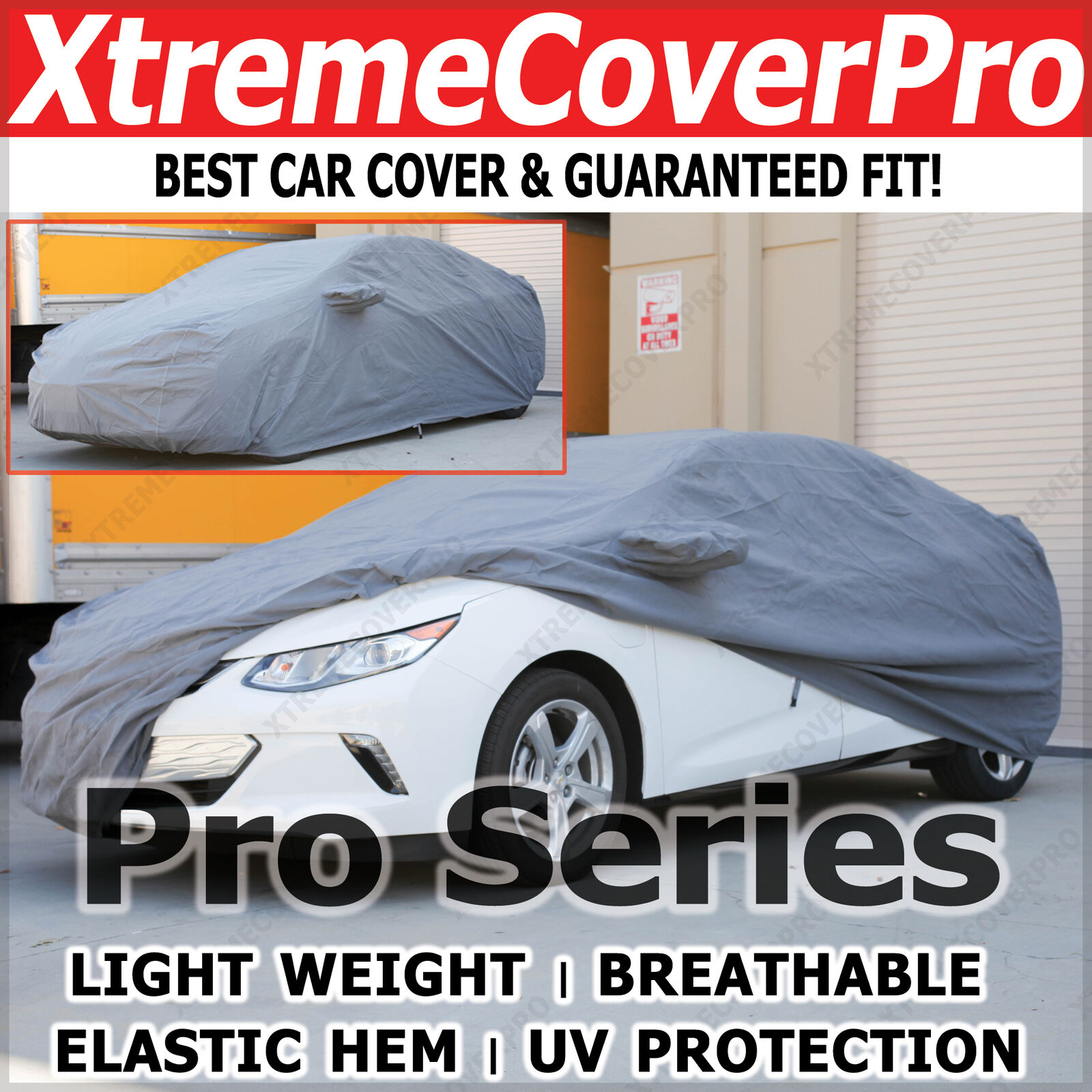 2015 CHEVROLET SS SEDAN Breathable Car Cover w/Mirror Pockets - Gray