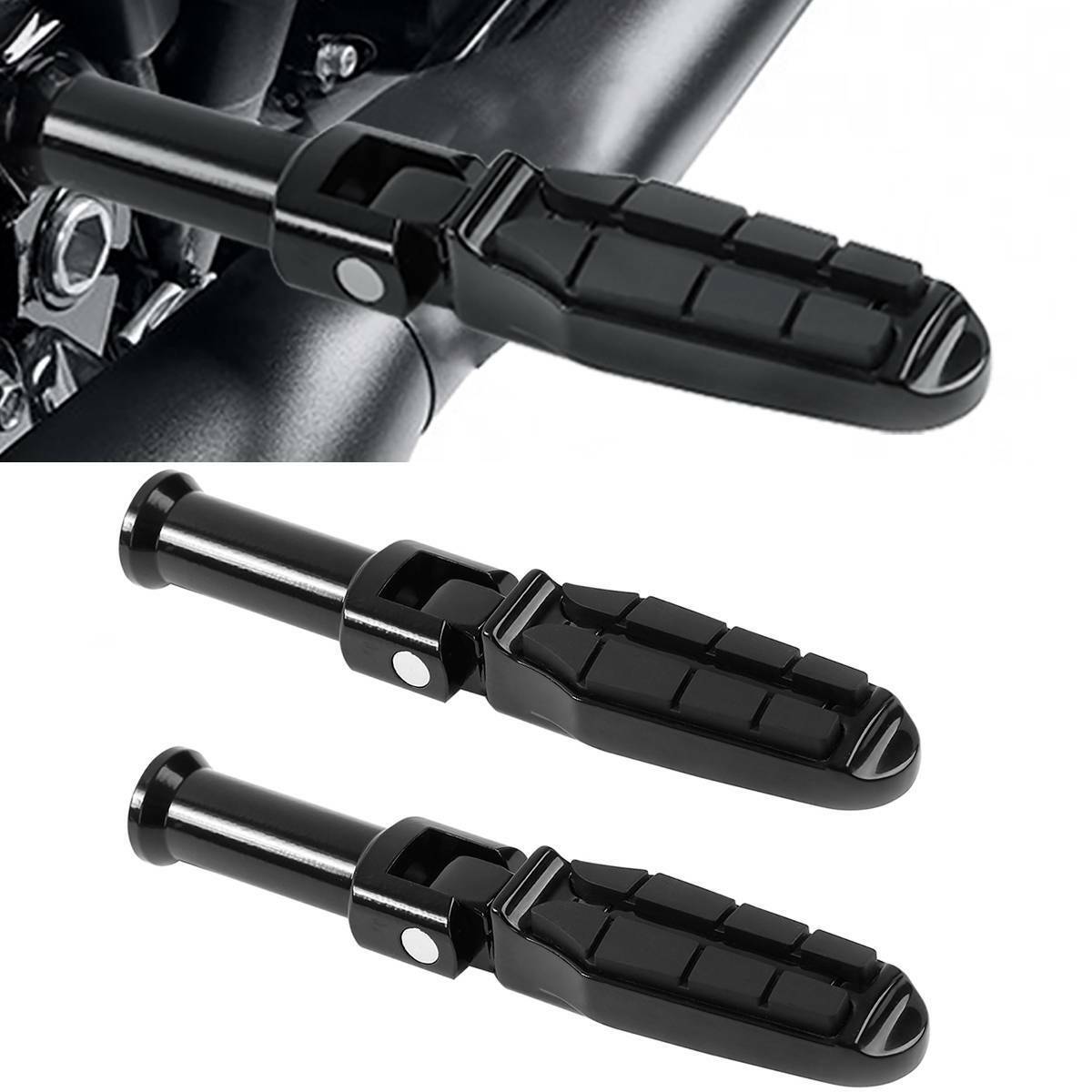 Rear Passenger Foot Pegs/Mount Fit For Harley Softail Low Rider FXLRS 18-24 20