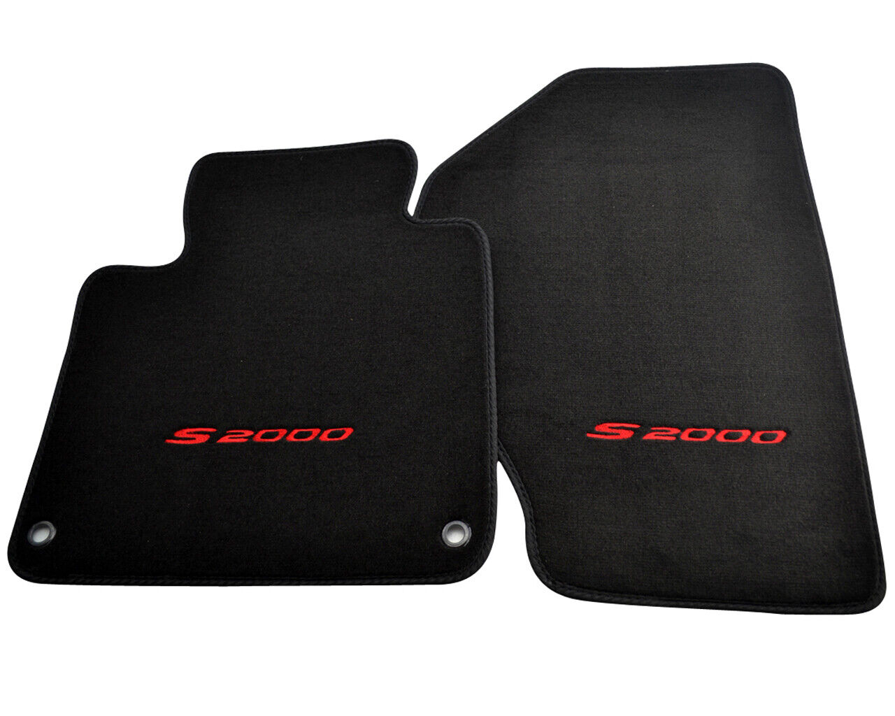 Floor Mats For Honda S2000 Black Tailored Carpets With Red S2000 Logo LHD NEW 