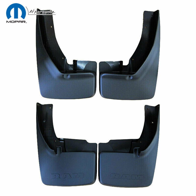 OEM MOPAR Mud Flap Front and Rear Pair for DODGE RAM 1500 2500 3500