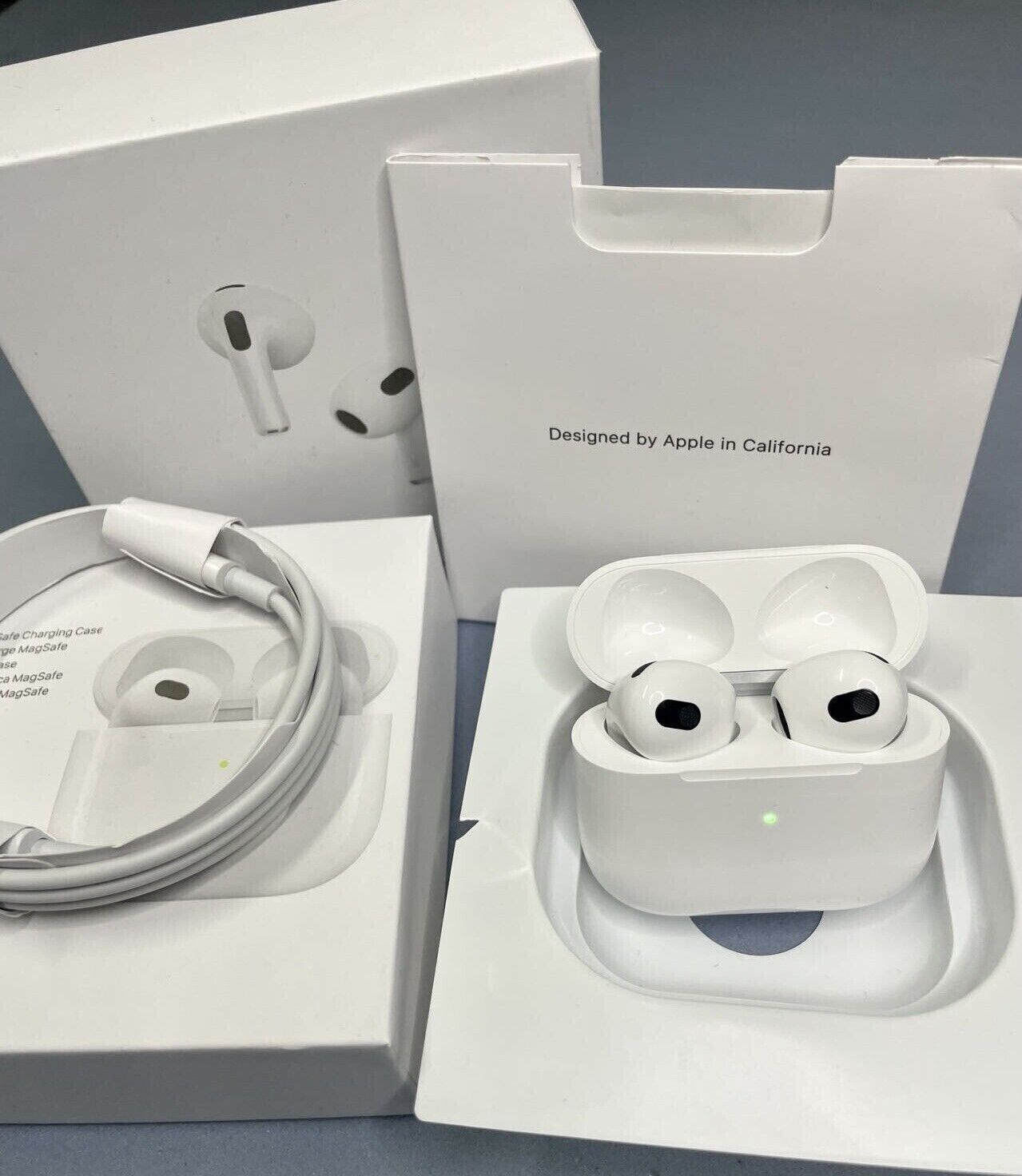 Apple Airpods 3rd Generation Wireless Bluetooth Earbuds with Charging Box US
