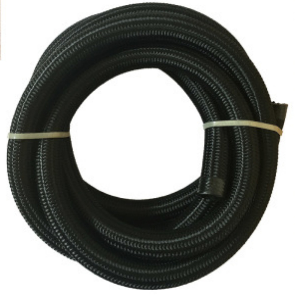 6AN 8AN 10AN 10FT/20FT CPE Braided Nylon Fuel Line Kit Fuel Hose End Fittings