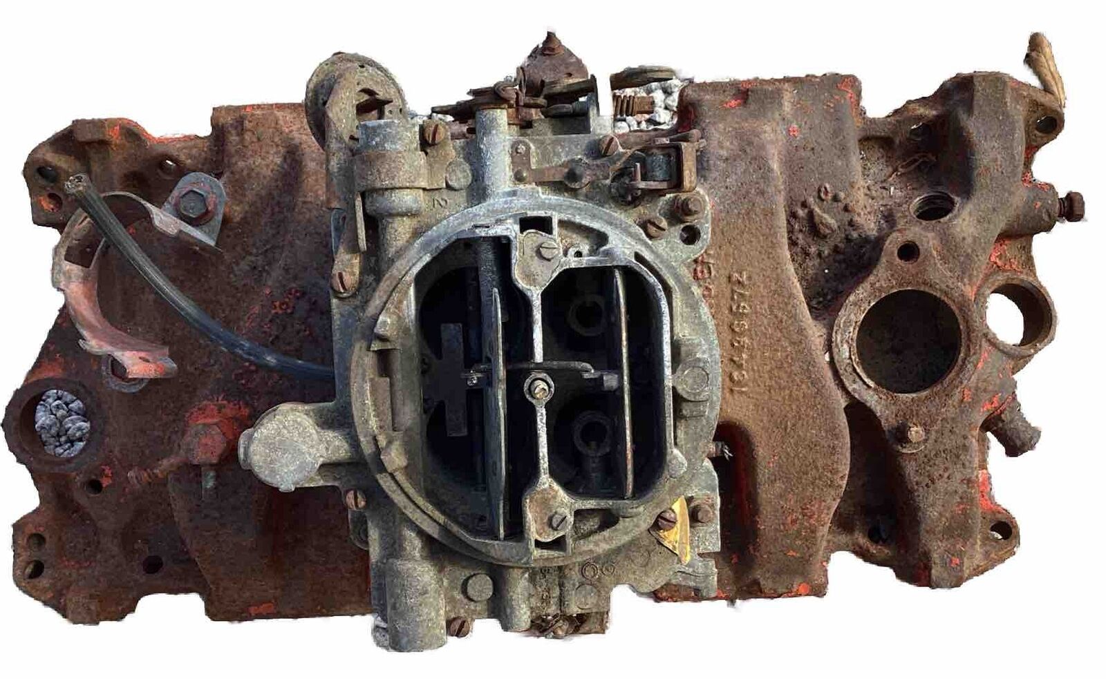 SBC Intake And Carburetor  1960’s 