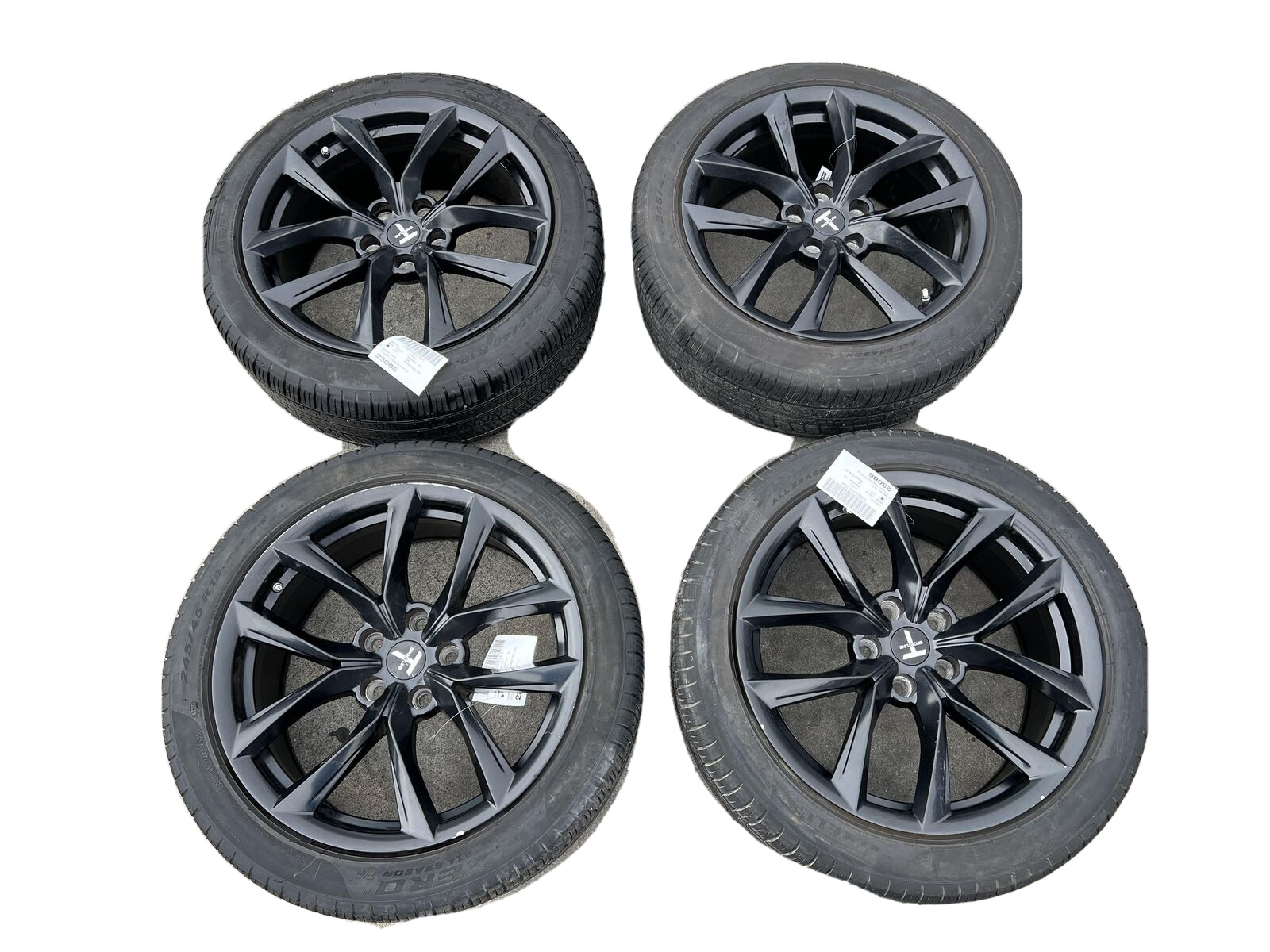 2018-2021 Tesla Model S SET of 4 Wheel Alloy Rim w/ Tire 245/45 19\
