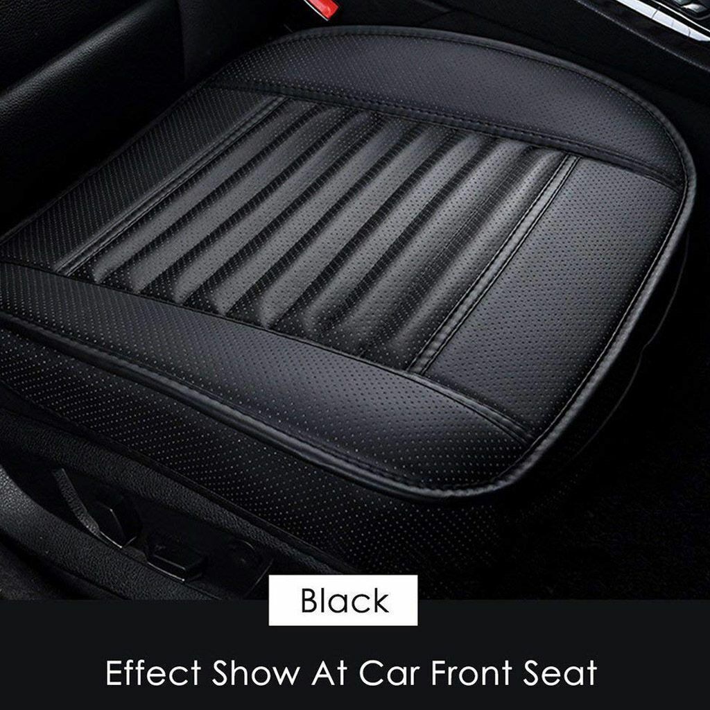Car Front Full Surround Seat Cover Breathable PU Leather Pad Mat Chair Cushion