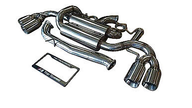 Audi TTS 09-13 Top Speed Pro-1 Street Spec Exhaust System + 102mm Polished Tips